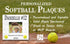 Softball Award Photo Plaque - Personalized Player, Coach or MVP Recognition Gift