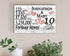 10th Anniversary Gift - Personalized Wood Sign for Husband, Wife or Couple - 10 Year
