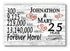25th Anniversary Gift - Personalized Wood Sign for Couples - Silver Anniversary