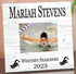 Swimming Award Photo Plaque - Personalized Swimmer, Coach or MVP Recognition Gift