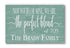 The Perfect Blend Family Sign - Personalized for Blended Families with Names & Established Date