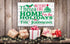Christmas Sign - No Place Like Home For The Holidays - Personalized Large Wood
