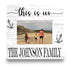 This Is Us Wood Photo Plaque - Personalized Family Gift with Your Printed Picture