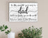 Personalized Dad Gift – Custom Wooden Sign with Kids’ Names | You Are the World