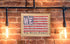 We Pledge Allegiance - Custom Patriotic Family Name Sign