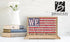 We Pledge Allegiance Sign - Personalized Custom American Flag Family Name Patriotic Plaque