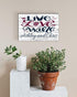 Live Love Wine Sign - Personalized Custom Name Wine Lover Gift for Kitchen or Home