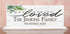 You Are So Loved Sign - Personalized Family Name Established Date Mantel Decor