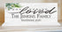 You Are So Loved Sign - Personalized Family Name Established Date Mantel Decor